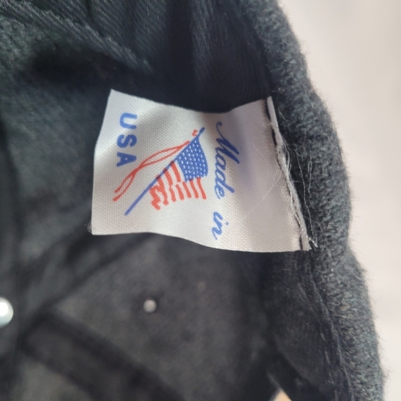 VTG Coca Cola Logo Gray Wool Hat Cap - Picture 6 of 6